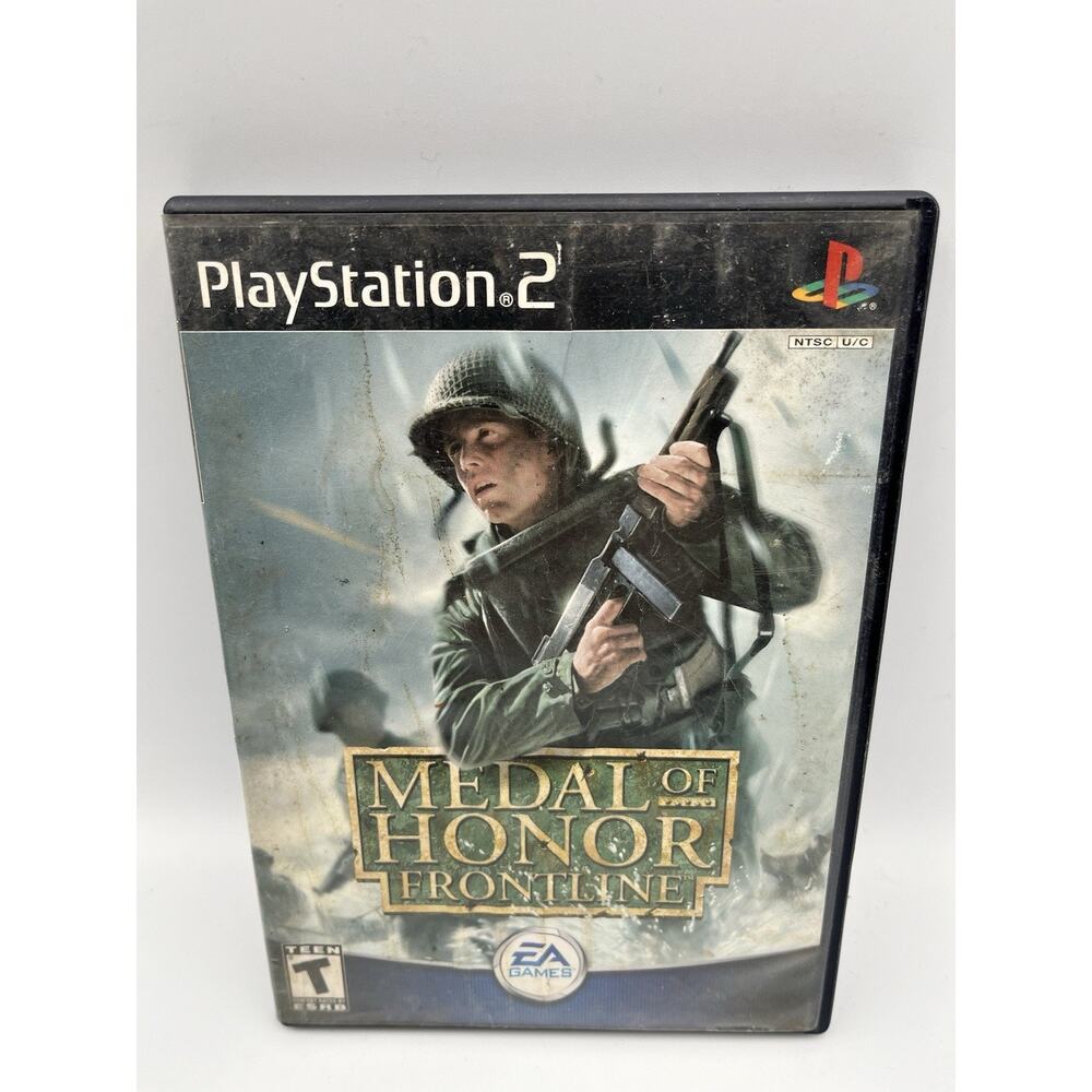 Medal of Honor: Frontline (Sony PlayStation 2, 2002) Complete In Box